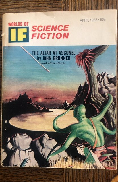 Worlds of IF science fiction, April 1965, good