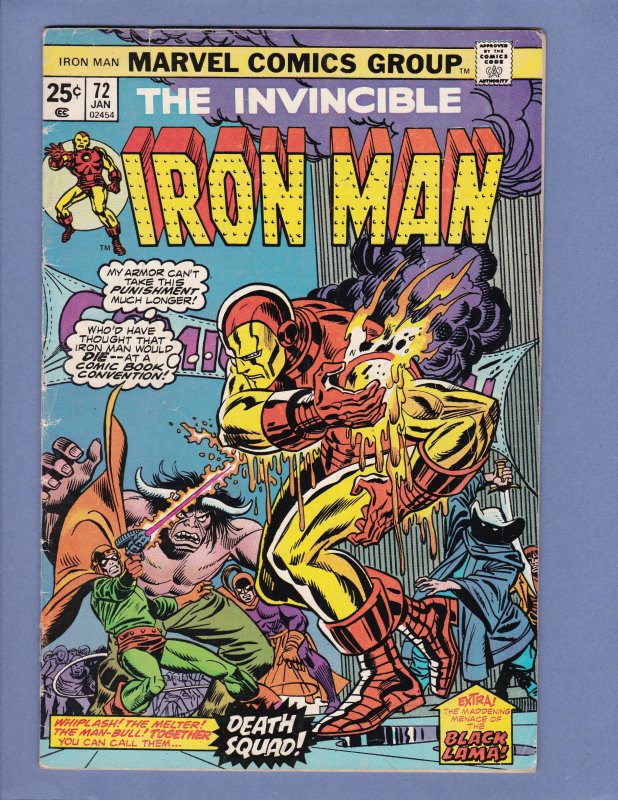 Iron Man #72 VG/FN Marvel 1975