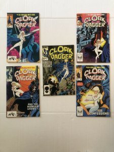 Cloak And Dagger #1 -4 Complete Limited Series And Vol.2 #1   Lot Of 5