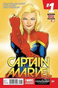 CAPTAIN MARVEL #1 COVER A MARVEL NM.