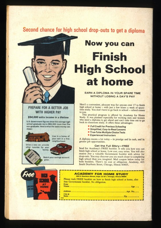 Fantastic Four #113 FN+ 6.5 1st Overmind!