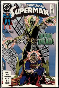 Adventures of Superman #452 Direct Edition (1989) Superman