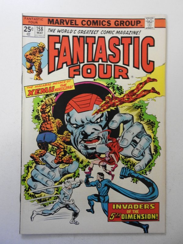 Fantastic Four #158 (1975) VF- Condition!