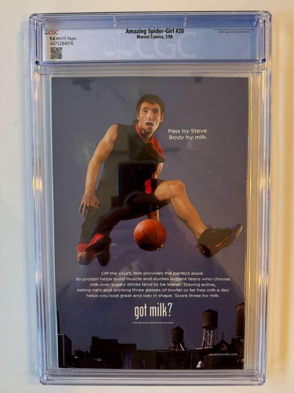 Amazing Spider-Girl #20 CGC 9.6 (2008)