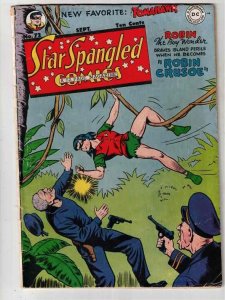 Star Spangled Comics #72 1947 1st Robin Crusoe Batman/Robin Cameos Tomahawk UTAH