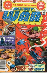 All-Out War 3  VF  1980