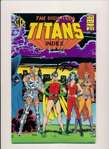 Eclipse Comics TEEN TITANS INDEX #1-#3  FINE/VERY FINE (HX677) 