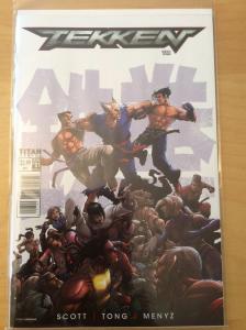 TEKKEN 1, COVER A B C D E F, 1ST PRINT, TITAN COMICS, VIDEO GAME COMICS, 2017