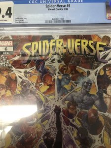 Spider-verse (2020) #6 (CGC 9.4) Marvel Comics • Jed Mackay Story • Dave Rapoza