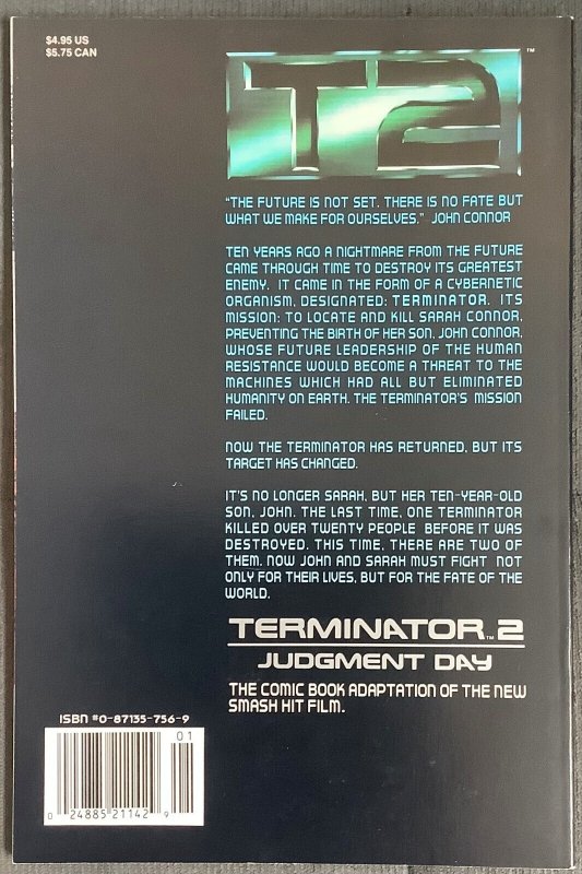 Terminator 2: Judgment Day (1991, Marvel) NM/MT