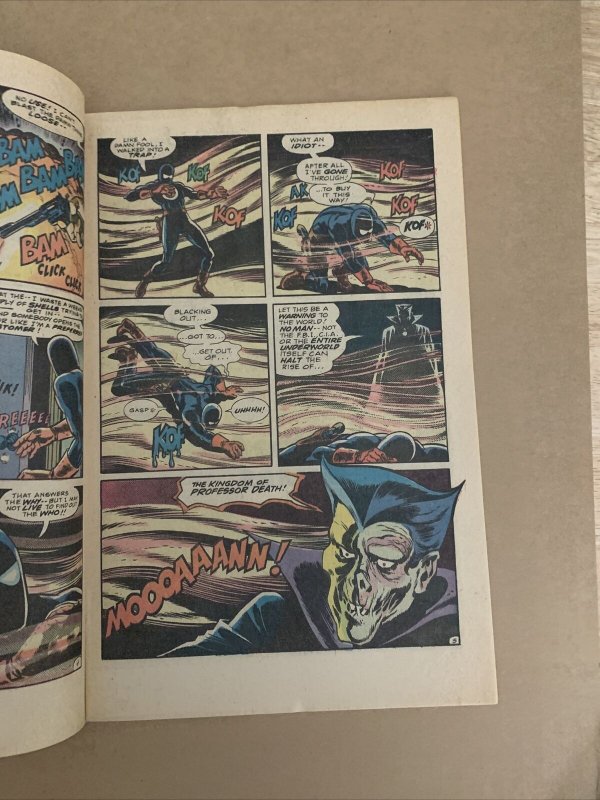 John Targitt: Man-Stalker #3 July 1975 Atlas Comics 