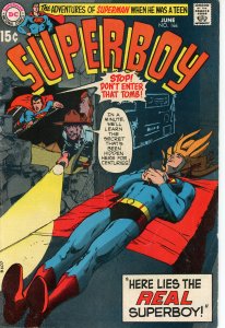 Superboy 166  F/VF  1970  Neal Adams cover