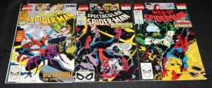1990 Amazing Spectacular and Web of Spider-Man 3pc Annual Set (8.0-9.0)