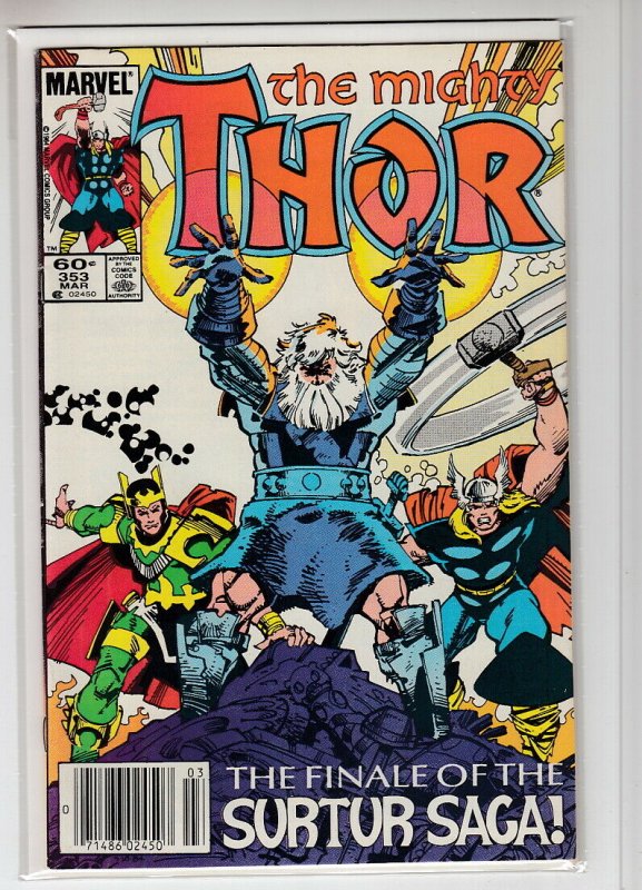 THOR (1966 MARVEL) #353 VF+ A40538