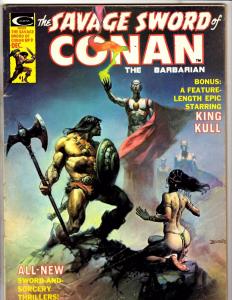 Lot Of 2 Savage Sword Of Conan Curtis Marvel Magazines # 9 10 Red Sonja Kull J29