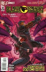 Blackhawks #3 Comic Book 2011 New 52 - DC