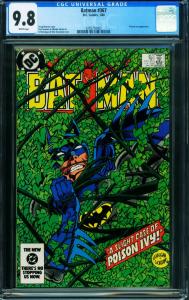 BATMAN #367-CGC 9.8 WP-POISON IVY ISSUE-HIGH GRADE DC NM 0295750003