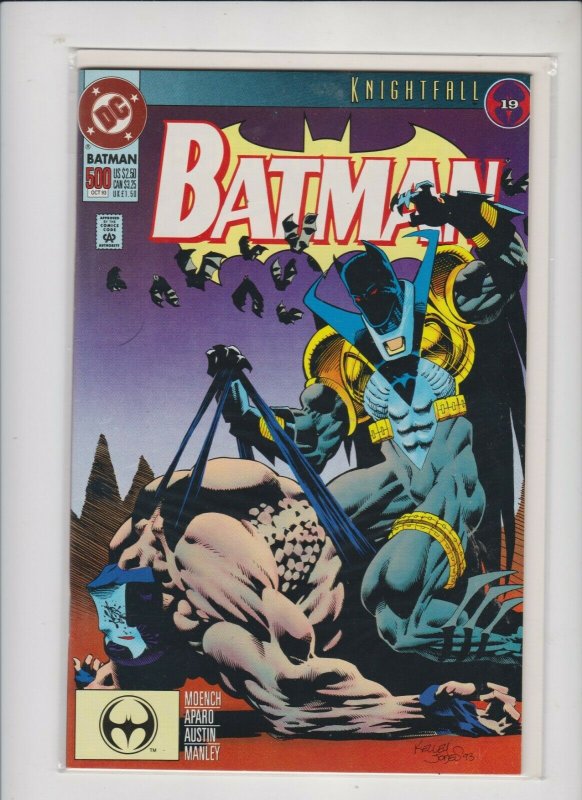  BATMAN #500 KNIGHTFALL #19 1993 DC / NM / NEVER READ