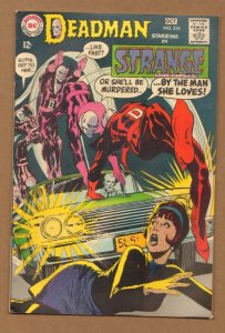 Strange Adventures #214 'Deadman to haunt a killer' 1968 (Grade 8.0) WH