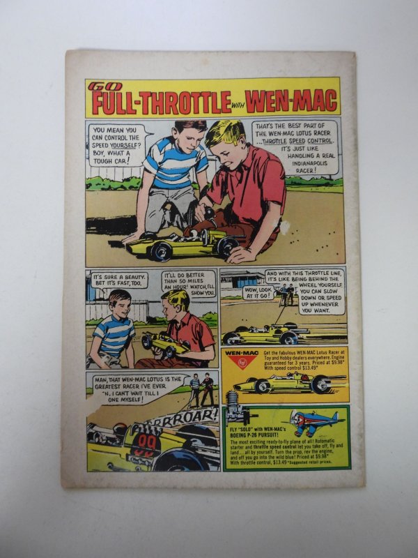 The Flash #155 (1965) VG condition  rusty staples, tape pull back cover 