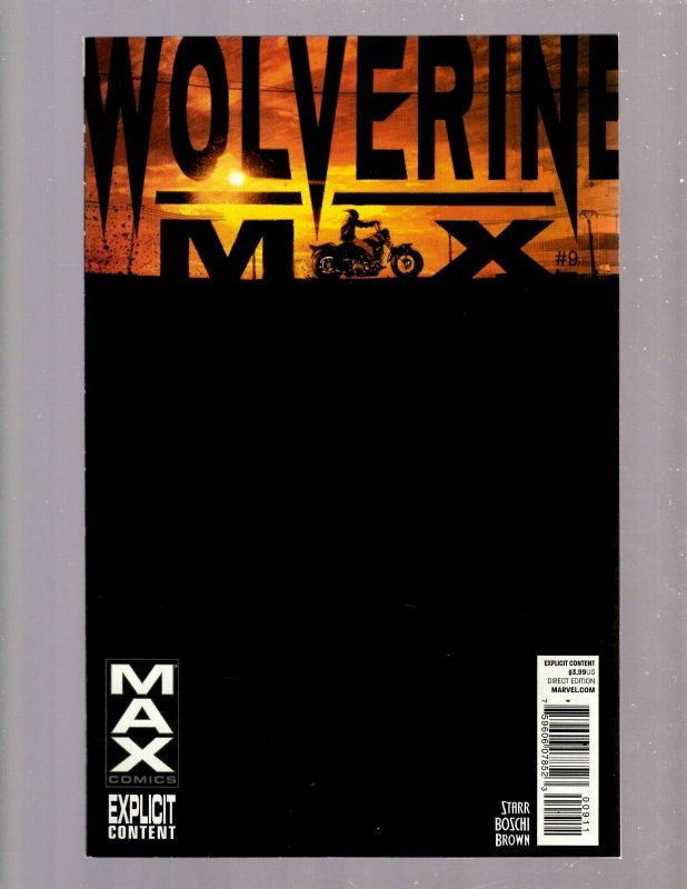 15 Wolverine Max Marvel Comic Books # 1 2 3 4 5 6 7 8 9 10 11 12 13 14 15 RP4