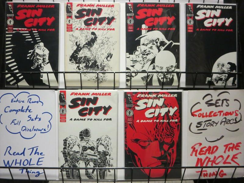 SIN CITY A DAME TO KILL FOR 1-6 MILLER BAGGED/BOARD