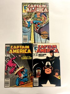 3 Captain America Marvel Comic Books #290 291 292 Iron-Man Spiderman Hulk 8 JS3
