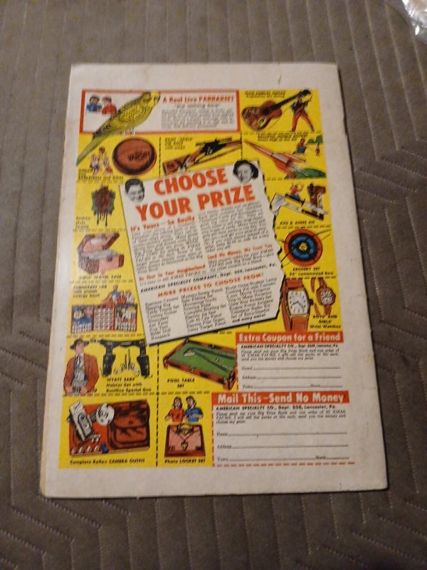 Black Fury The Wonder Horse Comic Book #17 Charlton January 1959 Silver Age Cdc