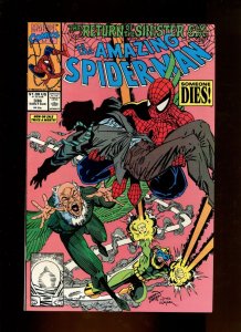 The Amazing Spider Man #336 - The Wagers Of Sin! (9.2 OB) 1990