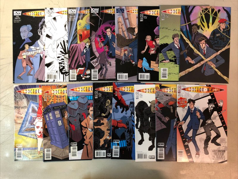 Dr. Doctor Who (2009) #1-17 (VF-/NM) Complete Set IDW 2nd series 10th Doctor