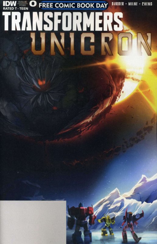 Transformers: Unicron #0 FN ; IDW | FCBD