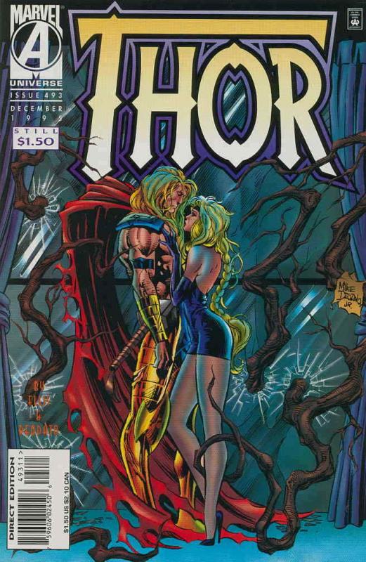 Thor #493 FN; Marvel | save on shipping - details inside