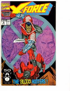 X-Force # 2 NM 1st Print Marvel Comic Book 2nd Deadpool Appearance Hot KEY  J68