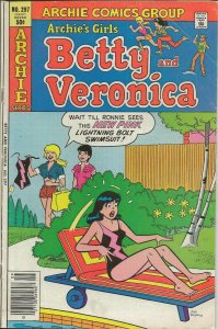 Betty and Veronica #297 ORIGINAL Vintage 1980 Archie Comics GGA Swimsuit Cover