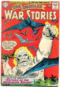 Star Spangled War Stories #111 1963-DINOSAUR ISSUE-DC Silver Age VG-