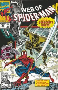 Web of Spider-Man #92 ORIGINAL Vintage 1992 Marvel Comics