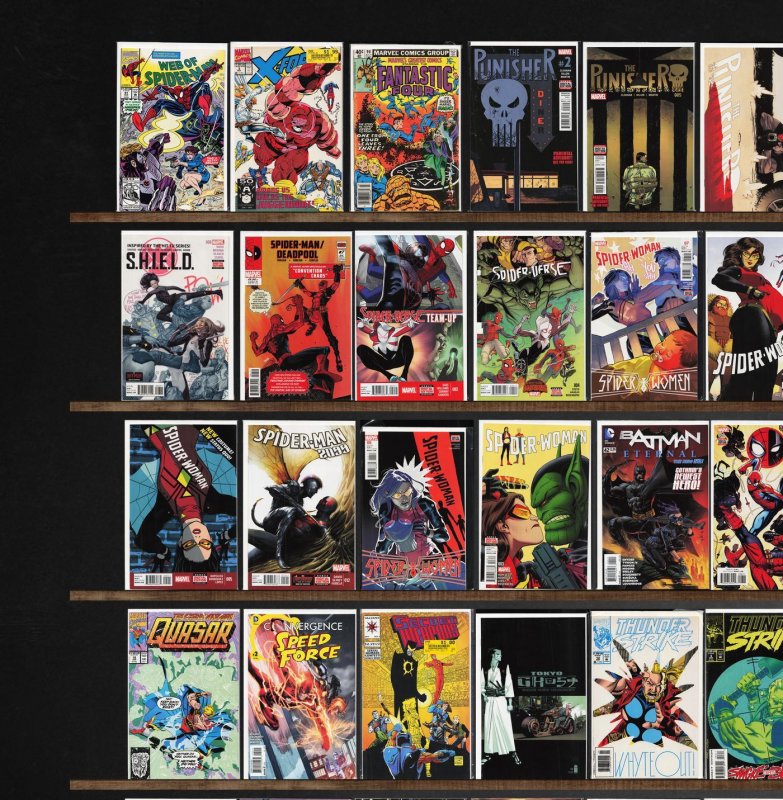 Huge Lot 150+ Comics with Batman Eternal, The Punisher & More!