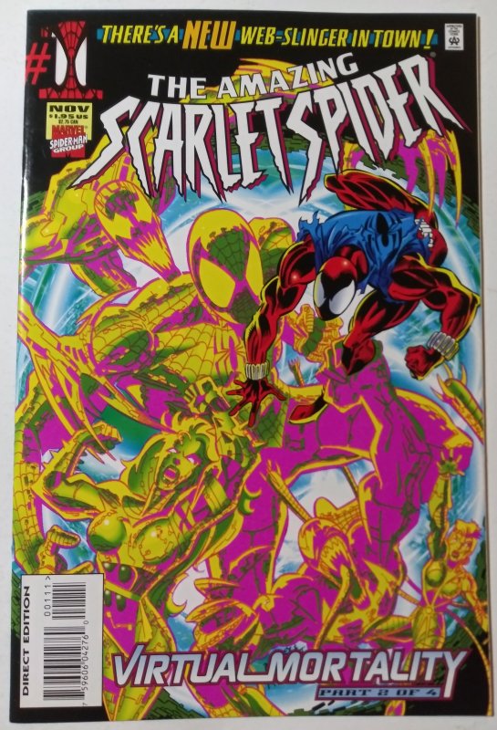 The Amazing Scarlet Spider #1 (1995) VF/VF+