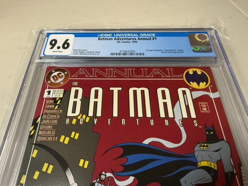 The Batman Adventures Annual # 1 CGC Graded 9.6 DC Comic Book Harley Quinn JH28
