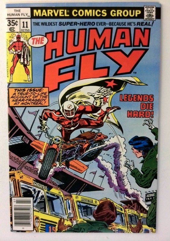 Human Fly #11 Marvel 1978 VF Bronze Age Comic Book 1st Print