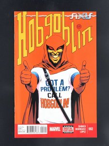 Axis: Hobgoblin #2 (2015) Lily Hollister Becomes Queen Cat, Formerly Menace