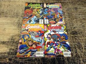 Gambit And The X-Ternals Complete Marvel Comics Limited Series # 1 2 3 4 U4