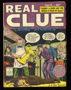 Real Clue Crime Stories #2 VG+ 4.5 Volume 4 1949