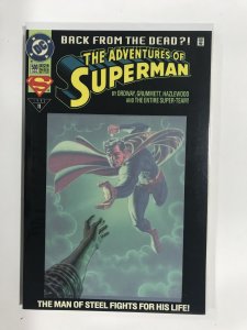 Adventures of Superman #500 Collector's Edition Cover (1993) Superman [Key Is...