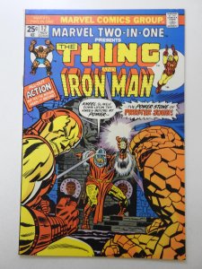 Marvel Two-in-One #12 (1975) MVS Intact! Beautiful VF+ Condition!