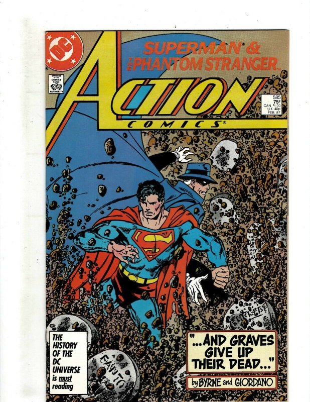 12 Action Comics Weekly DC Comics 577 584 585 586 587 590 591 592 597 598 + HG3