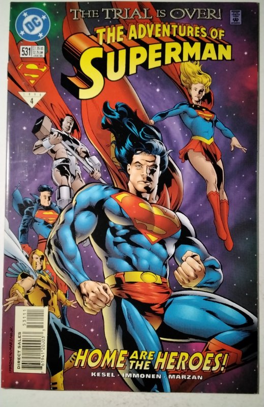 Adventures of Superman #531 (1996) DC Comic Book J749