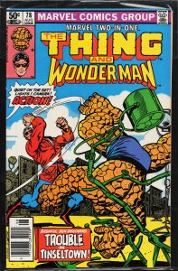 Marvel Two-in-One #78 (1981) Wonder Man