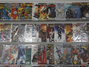 Huge Lot of 120+ Comics W/ Batman, Iron Man, New Teen Titans Avg. VF- Condition!