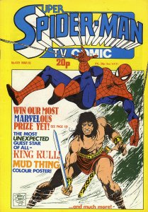 SUPER SPIDER-MAN TV COMIC  (UK MAG) #470 Very Fine